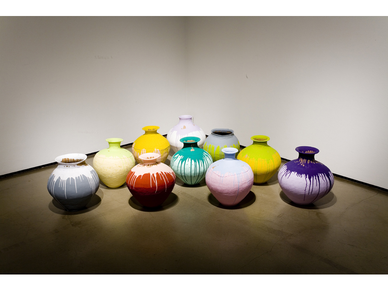 Colored Vases