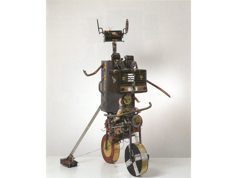 Robot on Bicycle
